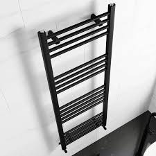 Barcelona Matte Black Towel Radiator
