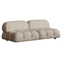 Mario Bellini Camaleonda Cream Bouclé Modular Sofa