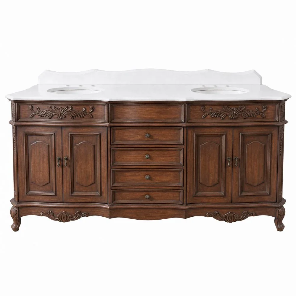 Morton Traditional Double Bathroom Vanity