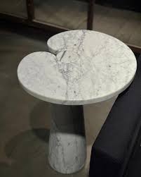 Eros Sculptural Marble Side Table