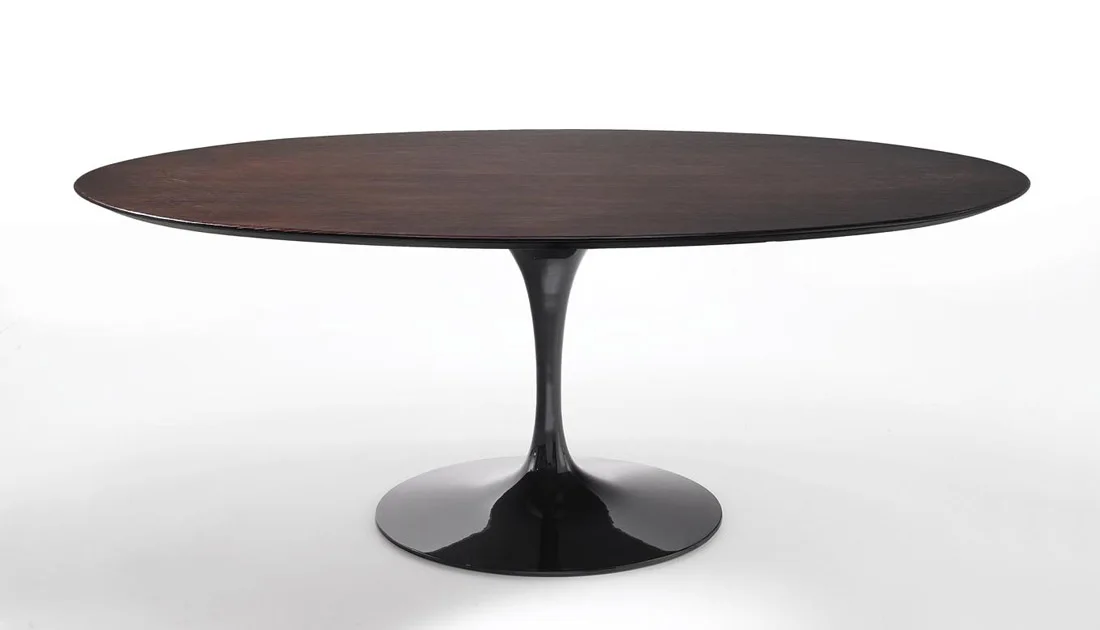 Tulip Oval Pedestal Dining Table