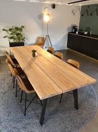 Rectangular Solid Wood Dining Table