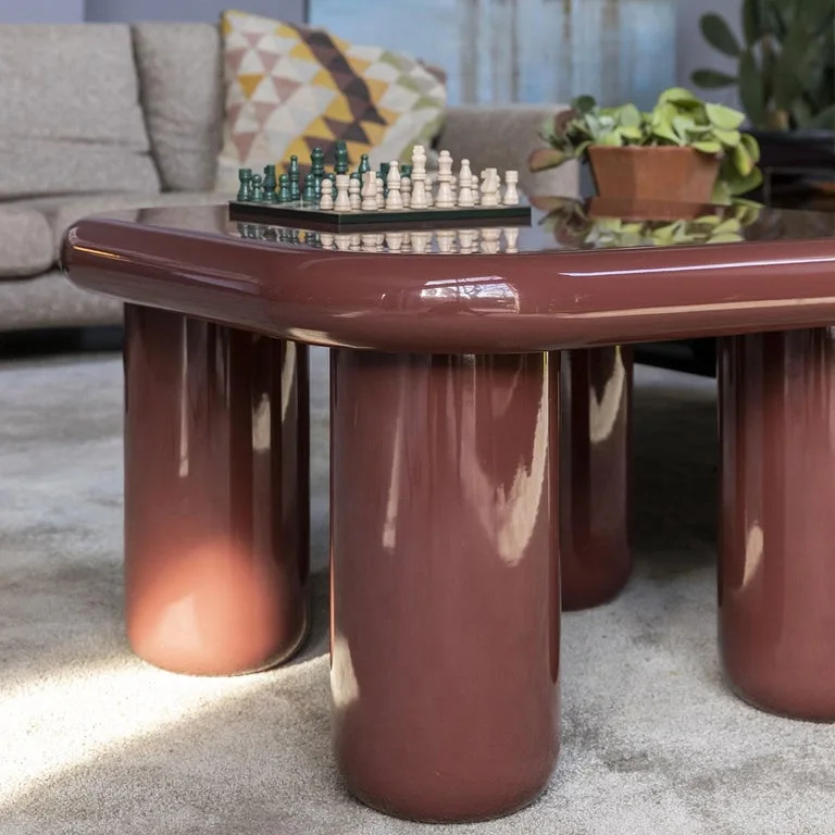 Mogg Bilbao Glossy Lacquered Square Coffee Table