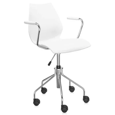 Maui Swivel Armchair Height-Adjustable by Kartell