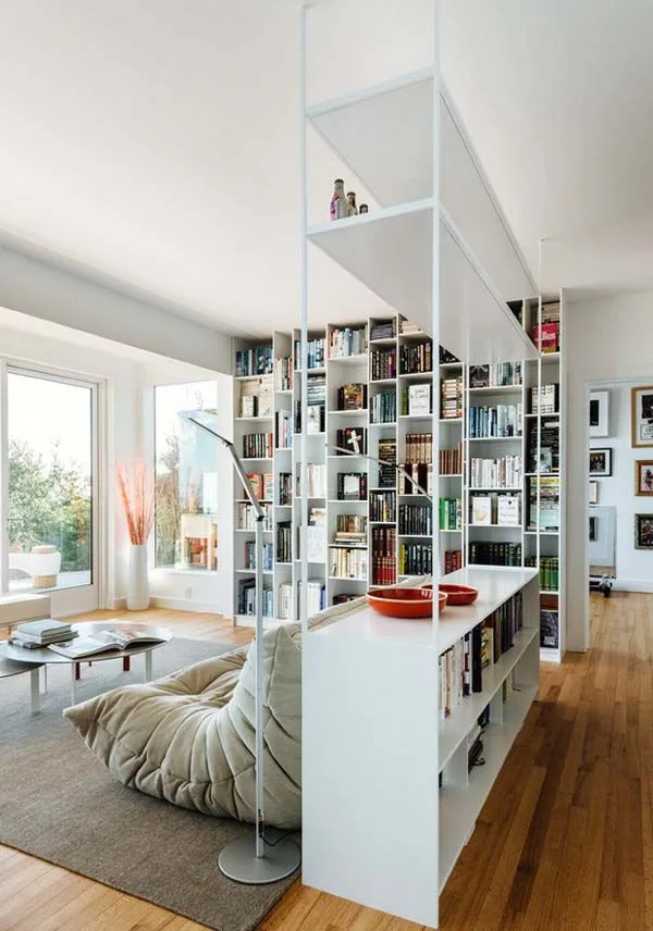 Modern Minimalist Open Shelving Unit