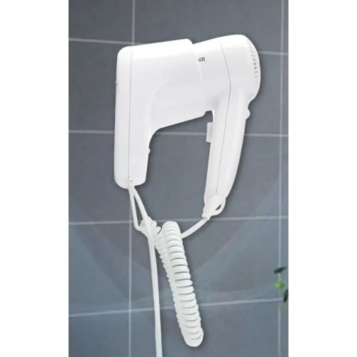 White Wall Mounted Hair Dryer