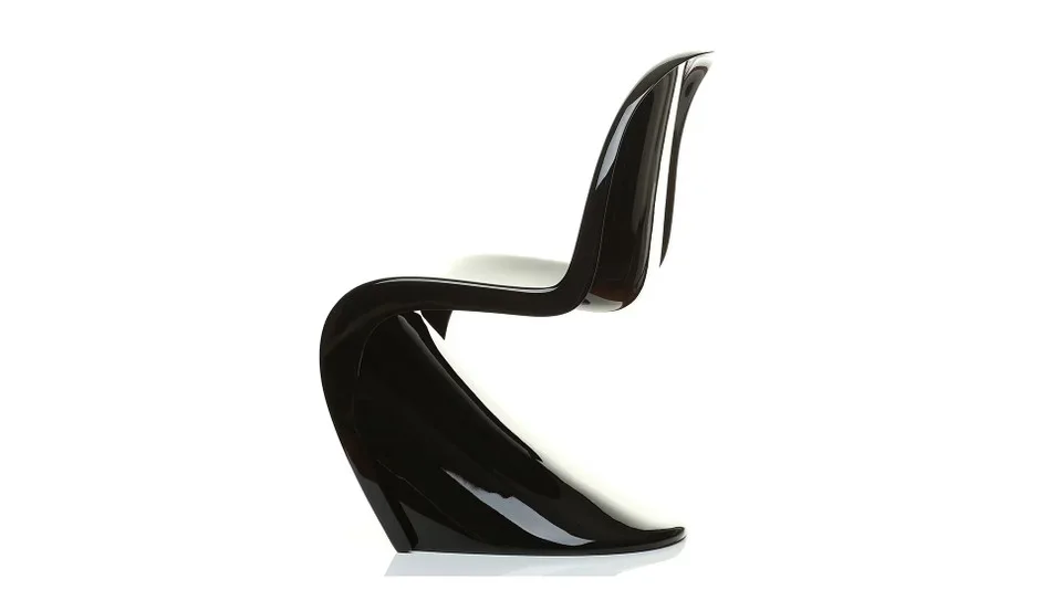 Black Sculptural Chair