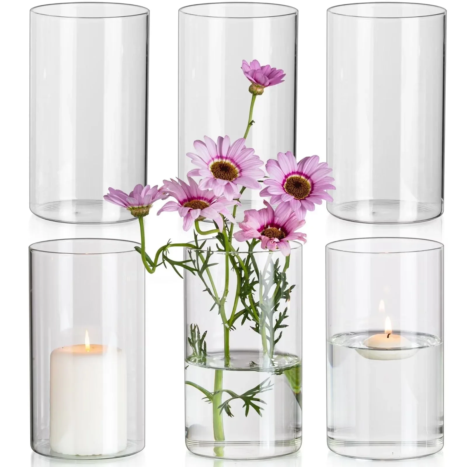 Glass Cylinder Vase