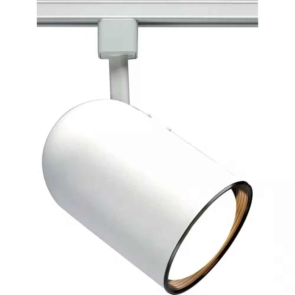 Satco Matte White Cylindrical Track Lighting