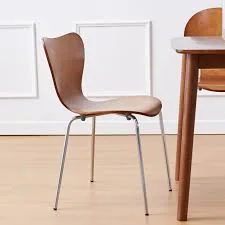 Curved Molded Plywood Dining Chair