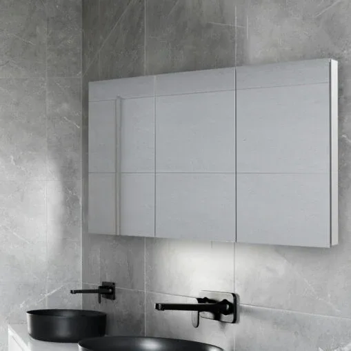 Royale Rectangular Triple Door Medicine Cabinet