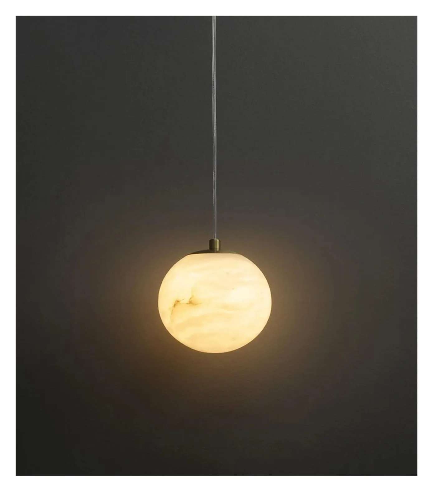 Marble Globe Pendant Light