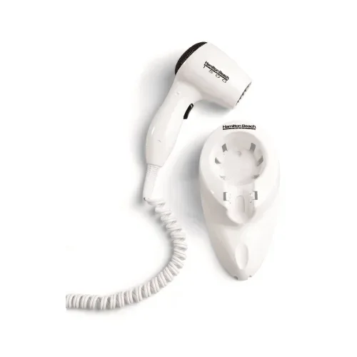 Hamilton Beach White Wall Mounted Hair Dryer