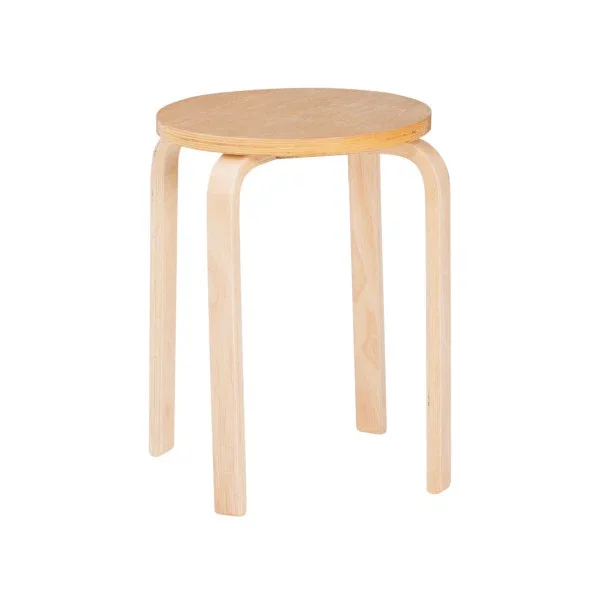 Natural Wooden Stool