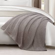 Organic Washed Waffle Blanket
