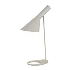 Matte White Metal Table Lamp