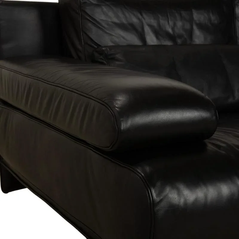Black Leather Armchair