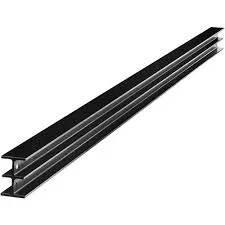 Matte Black Metal Track Rail