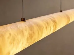 Halima Linear Alabaster Pendant Light