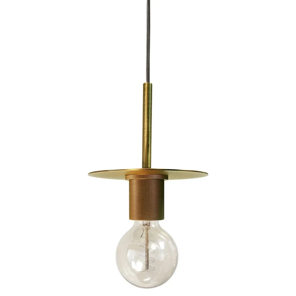 Antique Brass Pendant Light