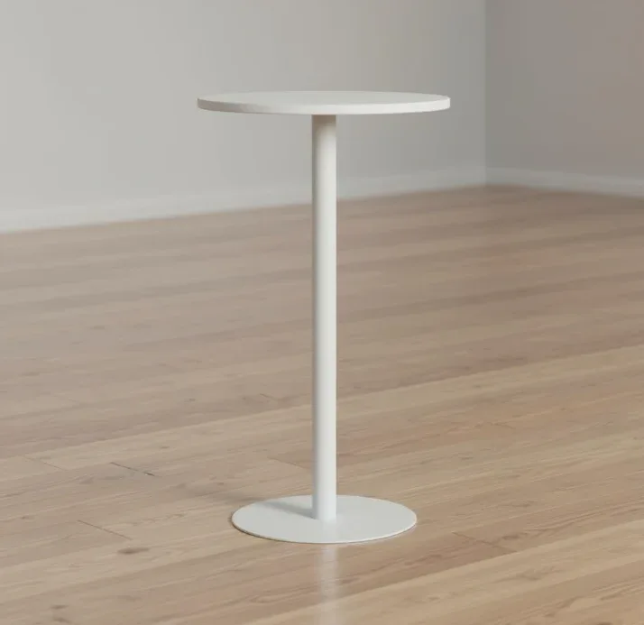 Minimalist Round Metal Side Table
