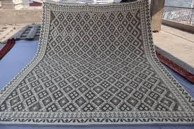 Flatweave Kilim Geometric Wool Area Rug