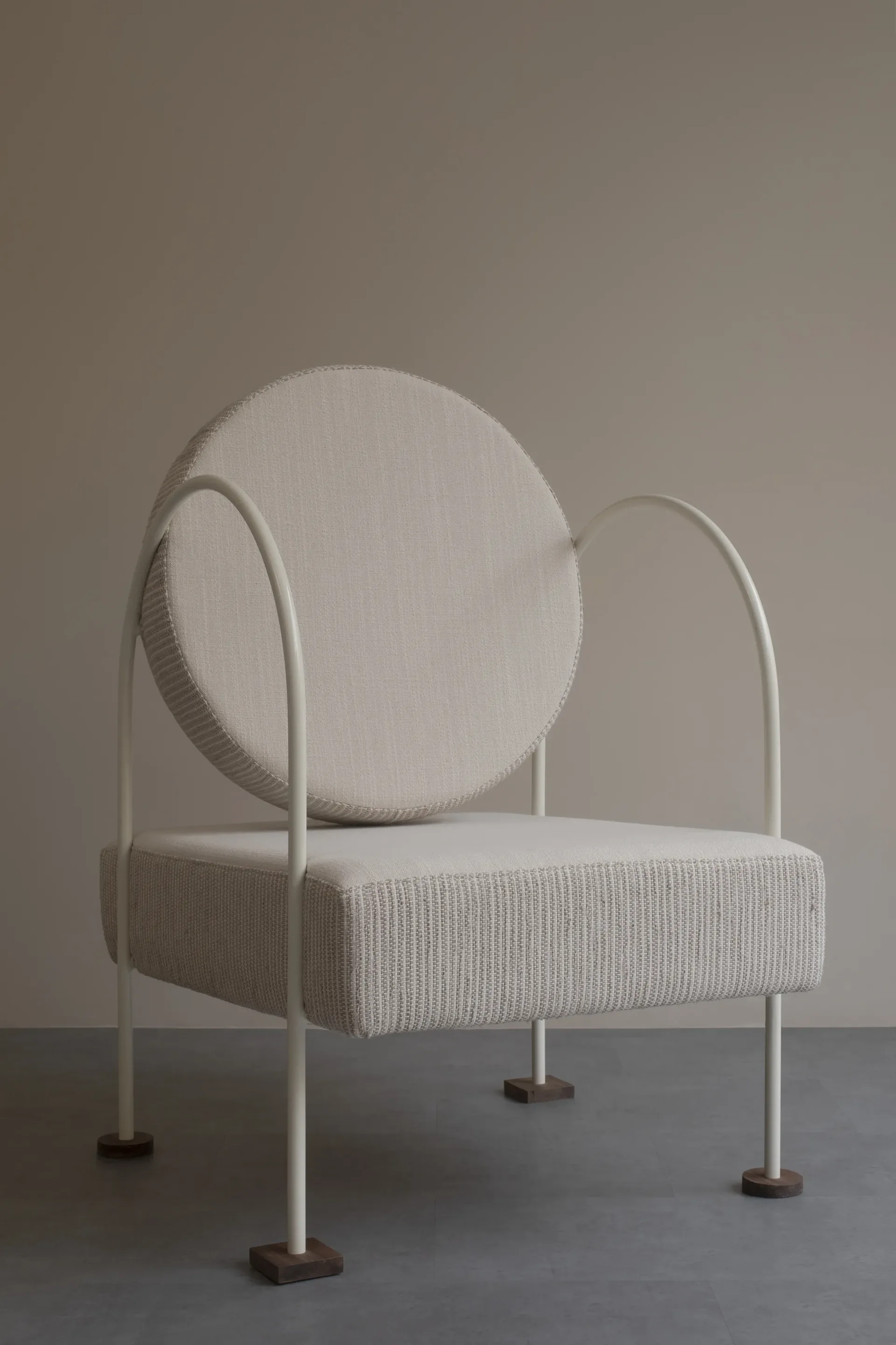Studio Gameiro Capsule Sculptural Cream Accent Chair