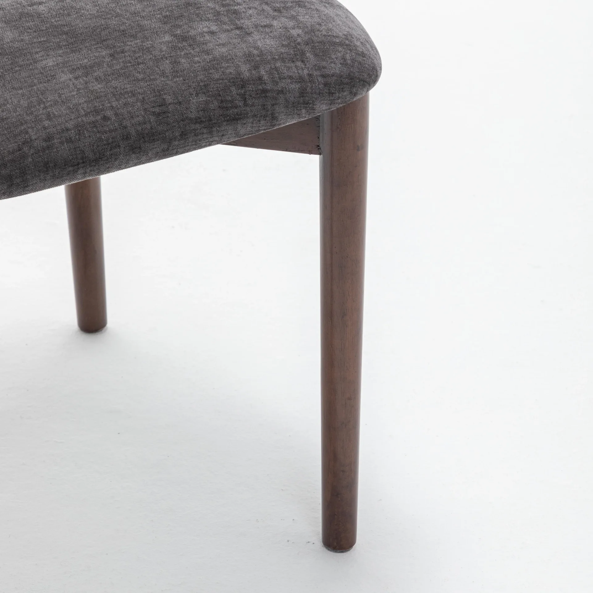 Mid-Century Modern Upholstered Dining Chair