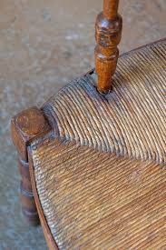 Rustic French Wood Armchair