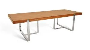 Pauline Rectangular Wood Dining Table