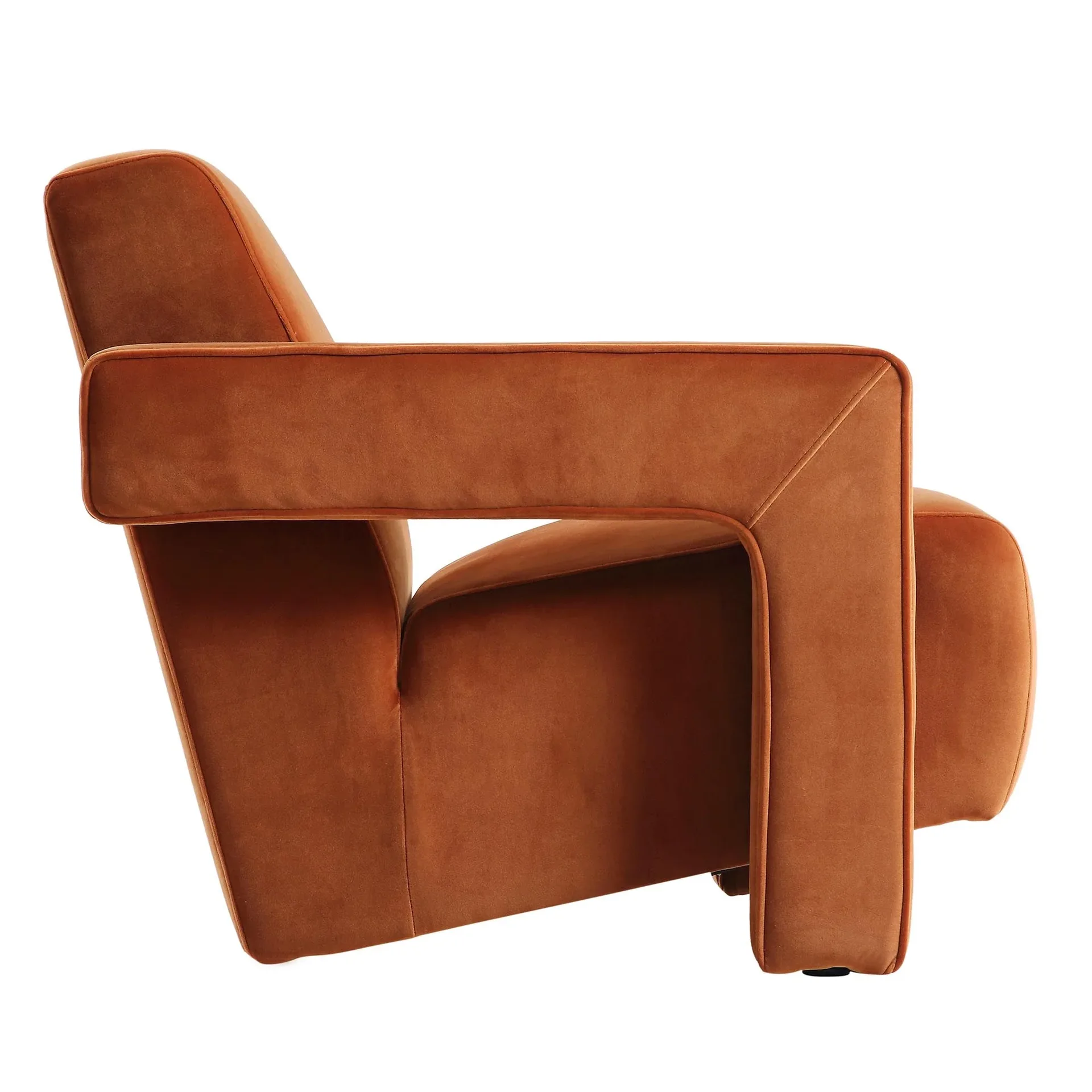 Brompton Sculptural Upholstered Armchair