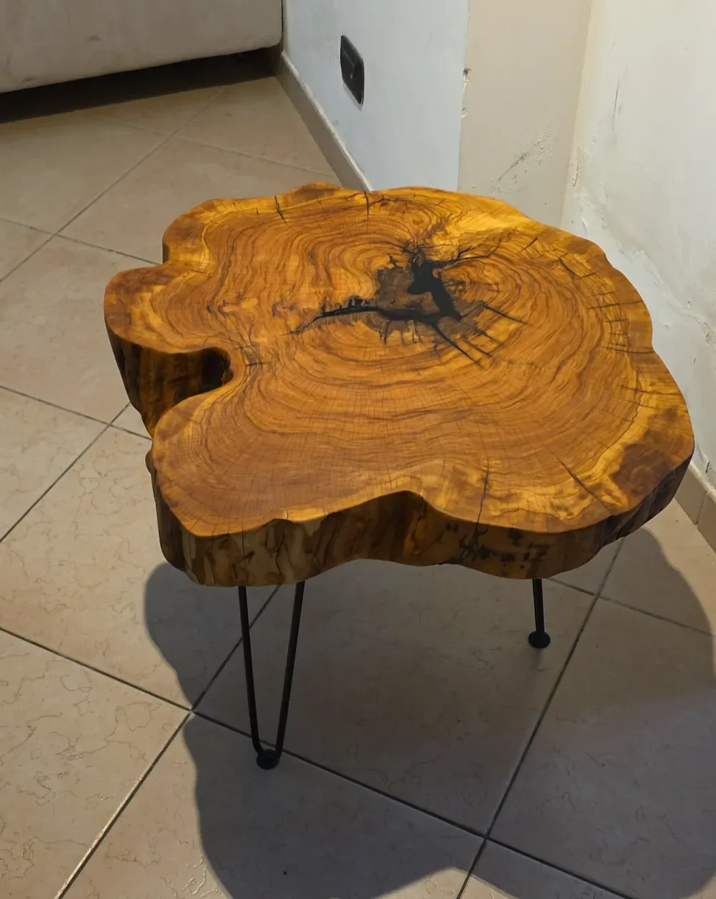 Organic Live Edge Coffee Table