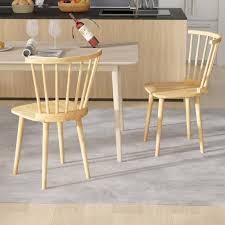 Natural Wood Dining Chair