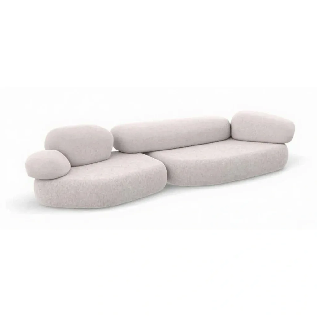 Organic Modular Pebble Sofa