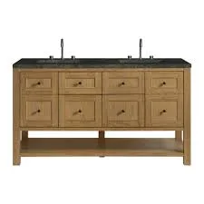 James Martin Natural Oak Double Bathroom Vanity