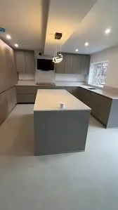 Modern Rectangular Kitchen Island