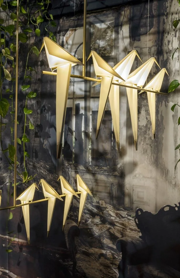 Perch Sculptural Linear Pendant Light