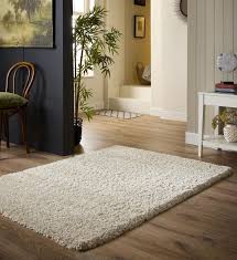 Hadley Cream Shag Area Rug