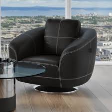 Lucy Swivel Chair - Black