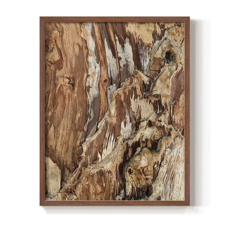 Tree Texture Framed Wall Art