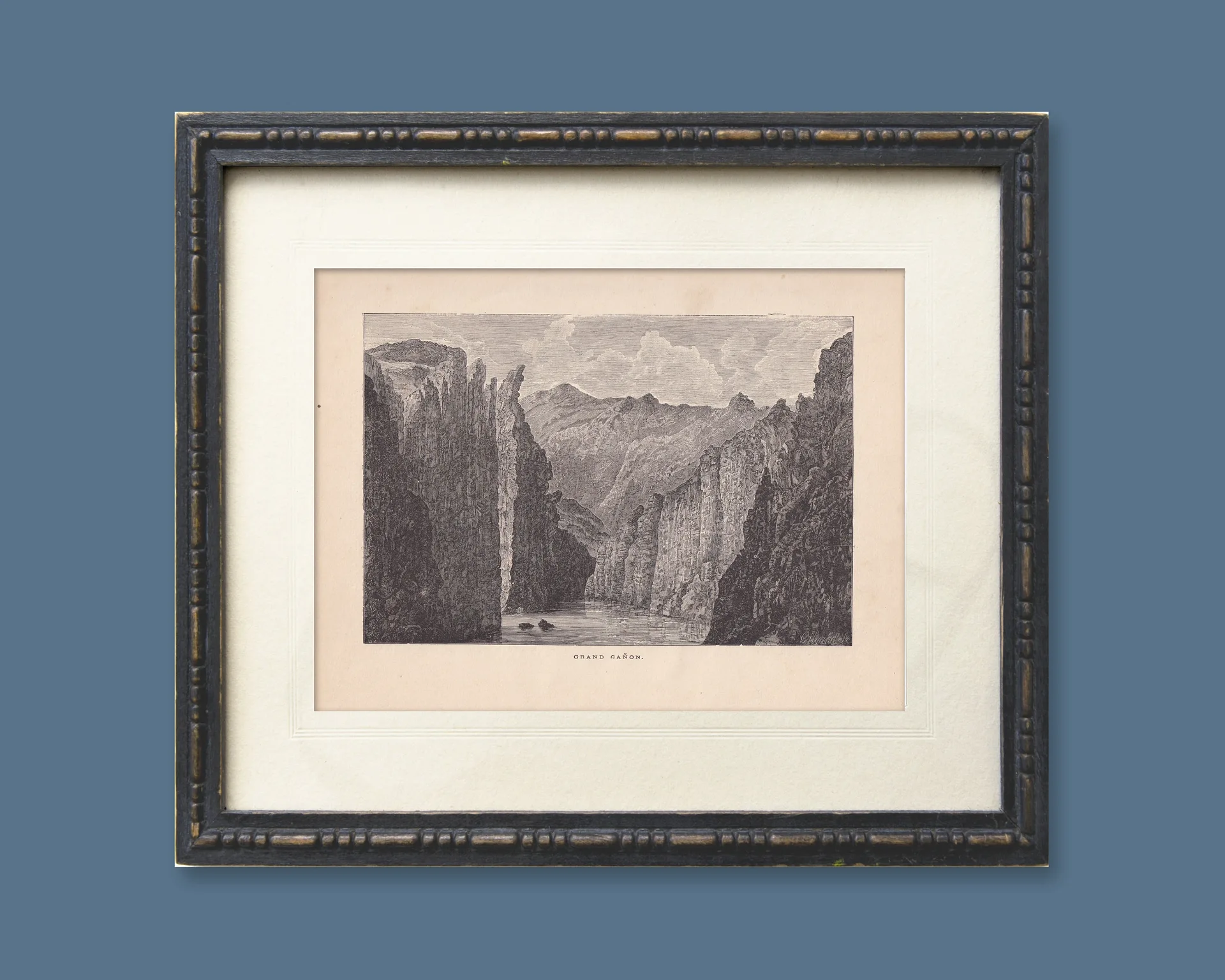Vintage Grand Canyon Framed Wall Art