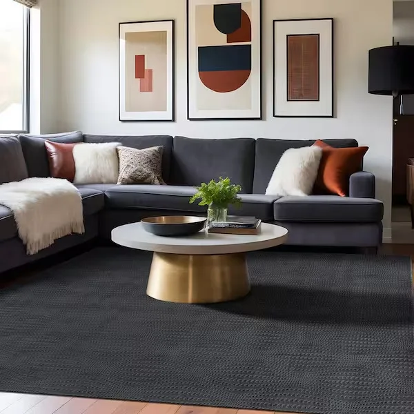 Serenity Dark Gray Area Rug
