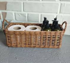 Rectangular Woven Storage Basket