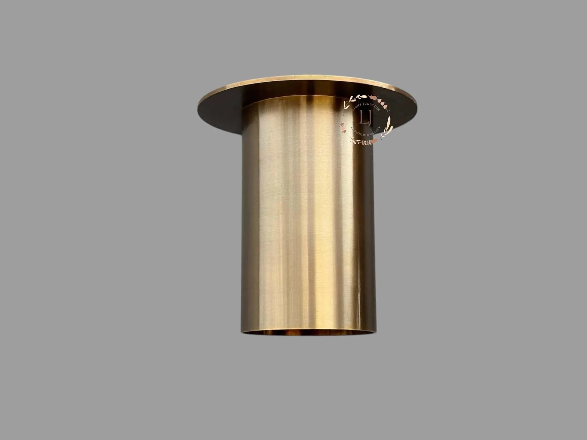 Antique Brass Cylinder Surface Mount Downlight