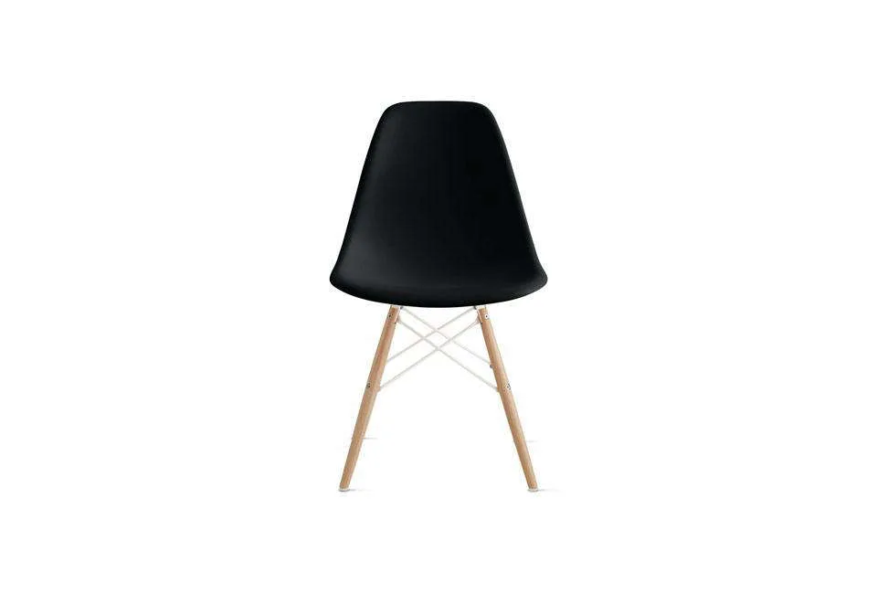 Eames Black Molded Shell Chair