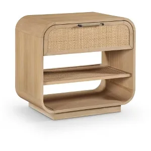 Windsor Natural Cane Nightstand