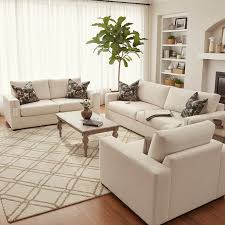 Gretchen Beige Fabric Sofa