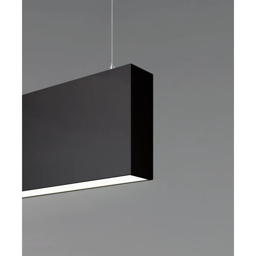 Minimalist Rectangular Linear Pendant Light