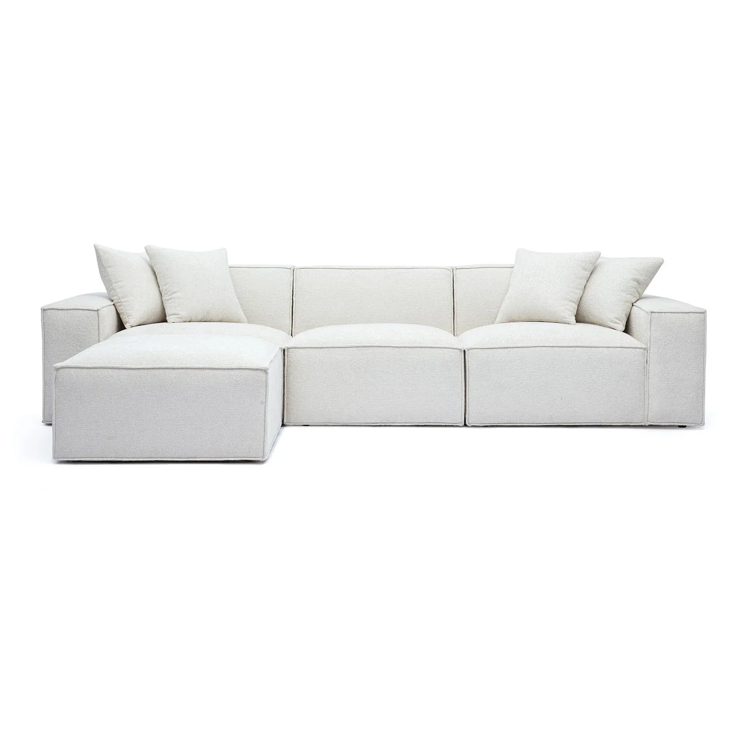 TOV Furniture Mindy Chenille Modular Sectional