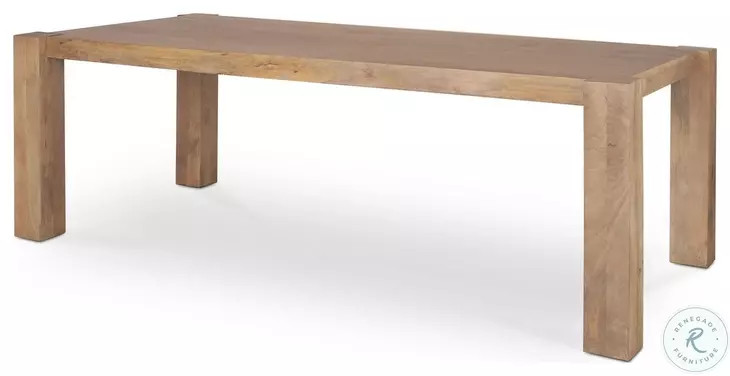Beth Rectangular Wooden Dining Table